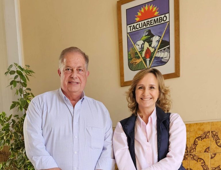 El intendente Wilson Ezquerra recibió a Laura Raffo