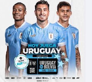 Hoy juega la Celeste, hora 20:30 en el estadio Centenario de Montevideo.