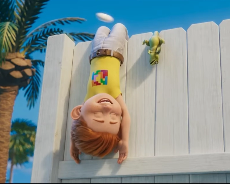«Leo», la película animada con la voz de Adam Sandler.
