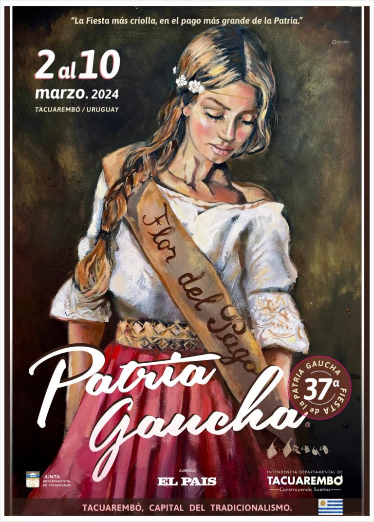 Se presentó el afiche de la 37ª edición de la Fiesta de la Patria Gaucha!