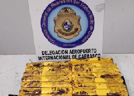 Incautación de cocaína en aeropuerto de Carrasco.