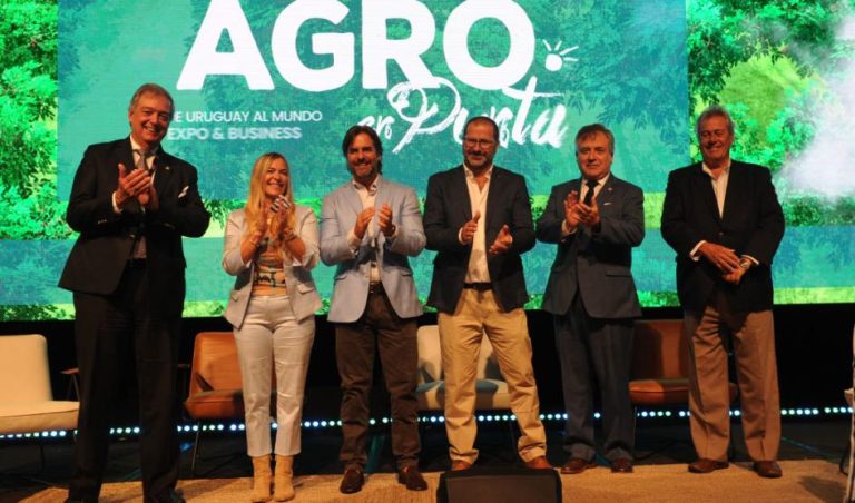 Lacalle Pou encabezó apertura de primera feria internacional dirigida al sector agropecuario