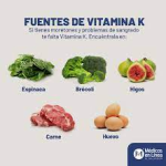 Vitamina K fuentes