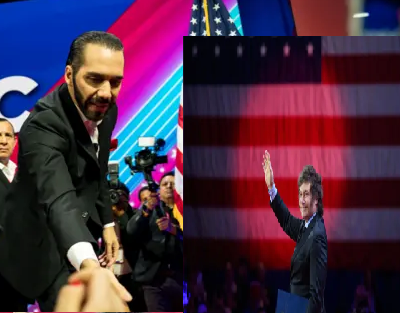 Cómo Milei y Bukele se convirtieron en referentes para Trump y la derecha más conservadora de EE.UU.
