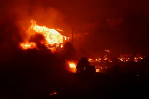  Incendios que devastan el centro-sur de Chile