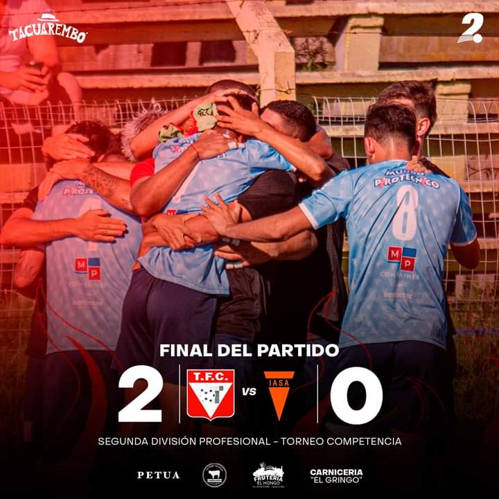Ganó nuevamente Tacuarembò Futbol Club