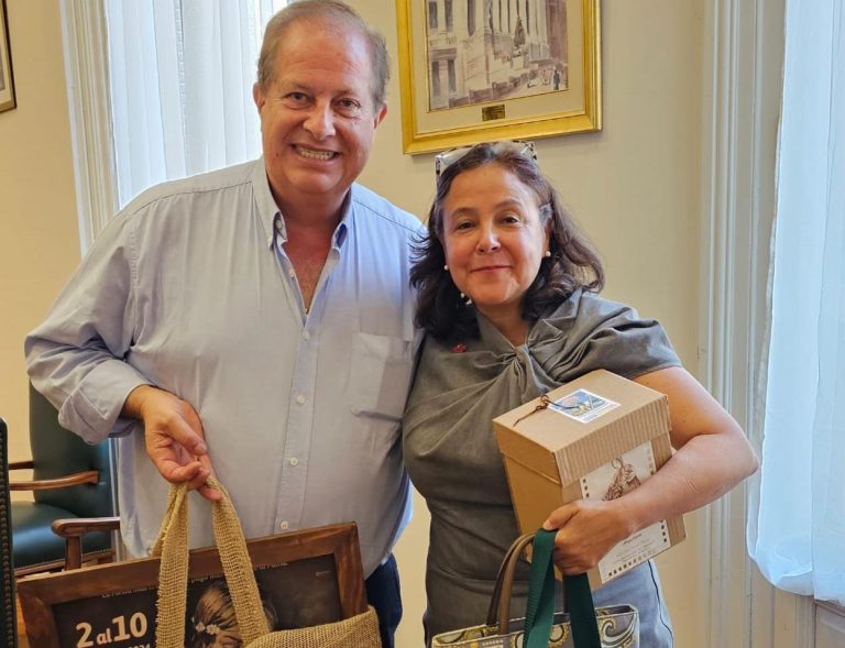 Intendente Wilson Ezquerra se reunió con las embajadoras de Estados Unidos y Canadá