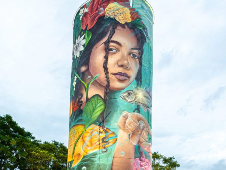 Mural de José Gallino en San Gregorio de Polanco fue elegido como el mejor del mundo