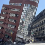 Taiwan edificio terremot 3abril2024 getty