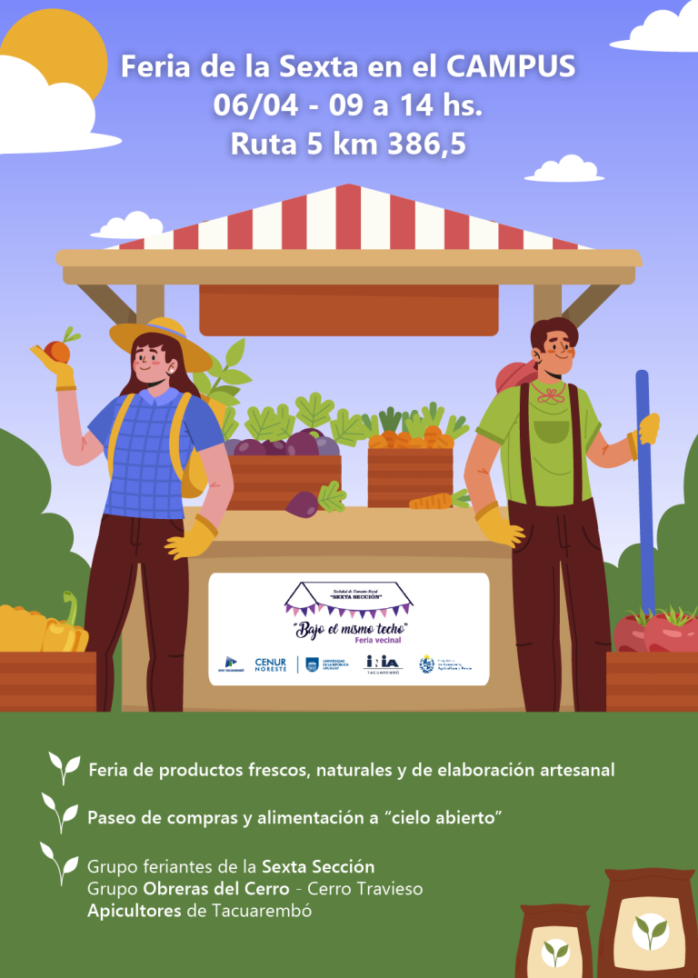 ¡Se viene la segunda edición de la Feria de la Sexta en el Campus! Este Sábado