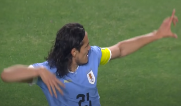 El Matador agradece haberse puesto la Celeste y al proceso. Un grande!!