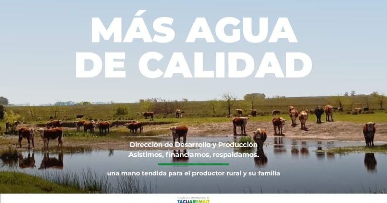 IDT impulsa el programa “Más agua de calidad” para productores de Tacuarembó