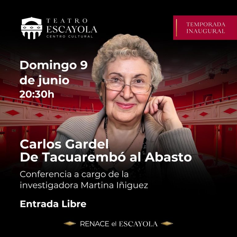 La IDT invita a la conferencia “Carlos Gardel: De Tacuarembó al Abasto”