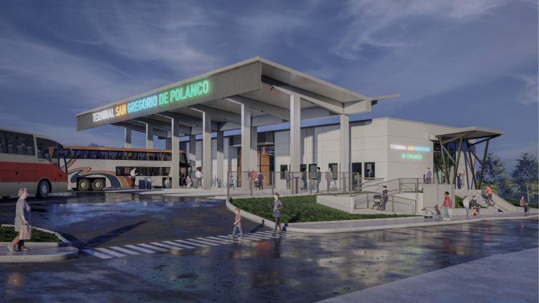 Comenzó la construcción de la Terminal de ómnibus en San Gregorio de Polanco