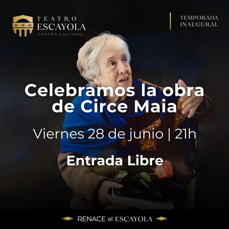 Teatro Escayola celebra la obra de Circe Maia con un homenaje abierto a todo público