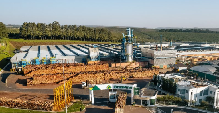 Empresa brasileña BrasPine presentó proyecto de planta industrial en Tacuarembó al Intendente Ezquerra.