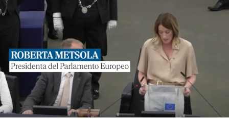 El Parlamento Europeo reelige a Roberta Metsola con una mayoría histórica