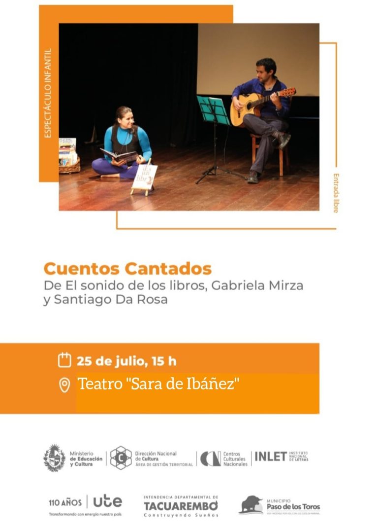 Cuentos contados – Este jueves en el Teatro de Paso de los Toros.