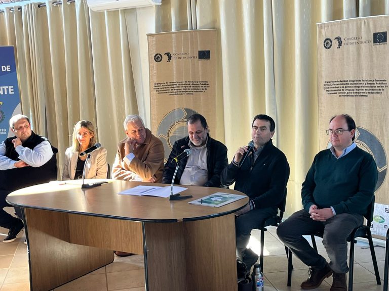 Paso de los Toros fue sede de un Taller Internacional sobre Gestión de Residuos organizado por el Congreso de Intendentes y la Unión Europea