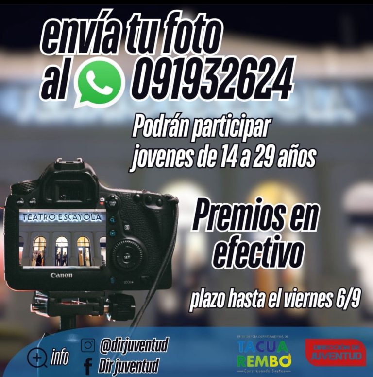 Se extendió el plazo para participar en la 5ª edición del Concurso fotográfico “Poniendo foco en la Cultura”