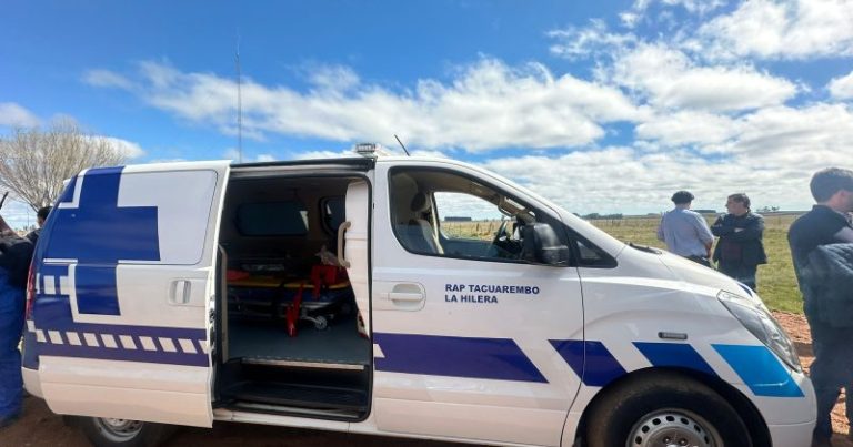 Vecinos de La Hilera celebraron la incorporación de una ambulancia para la policlínica local