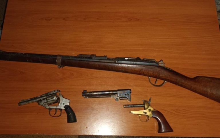 Hombre condenado por receptación y tráfico interno de armas
