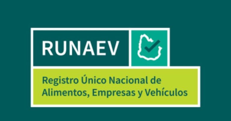 Este lunes 14 se habilita el Registro Único Nacional de Alimentos, Empresas y Vehículos