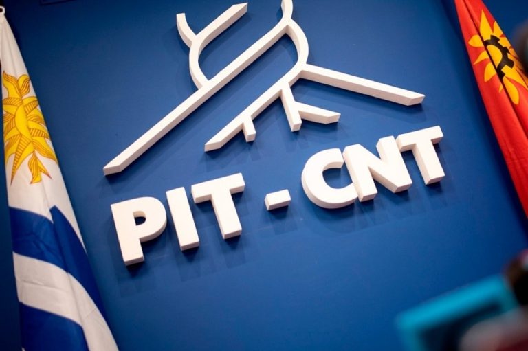 PIT-CNT convoca a un paro el jueves 20 en solidaridad con sindicatos en conflicto, por trabajo, salario y contra la represión