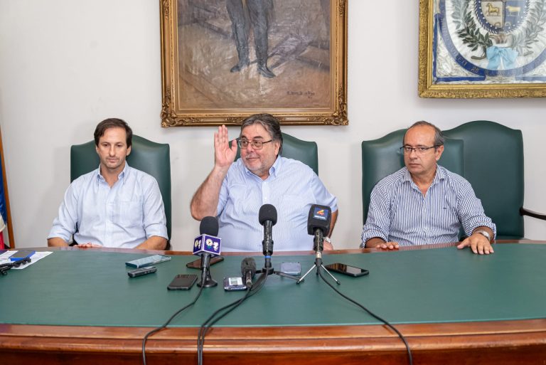 El Intendente Eber da Rosa presentó su Equipo de gestión en Conferencia de Prensa