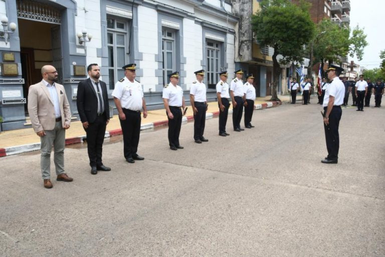 Acto imposición en el cargo de subjefe de Policía y director de Coordinación Ejecutiva de la Jefatura de Tacuarembó