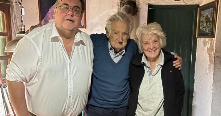 Eber Da Rosa se reunió con José Mujica y abordaron temas de interés nacional y regional