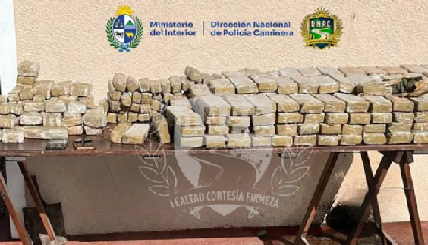 Incautaron 153 kilos de droga en una camioneta argentina