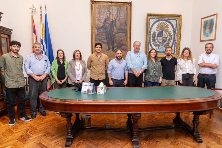 Reunión de trabajo: El Intendente Ezquerra recibió a Gonzalo Civila, Ministro de Desarrollo Social.