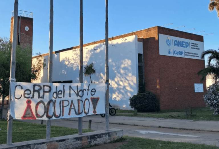 Cerp en Rivera lleva 22 días ocupado por los estudiantes